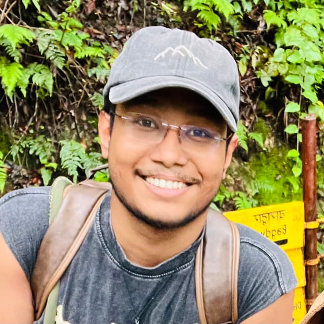 Prajeet Shrestha smiling